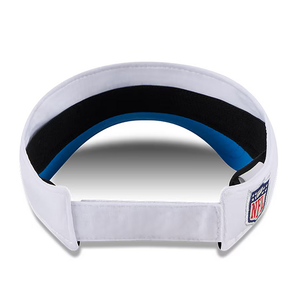 Detroit Lions New Era 2024 Training Camp Adjustable Visor - White/Blue