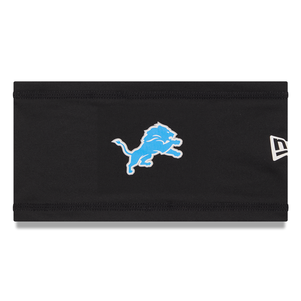 Detroit Lions New Era 2024 Training Camp Headband - Black