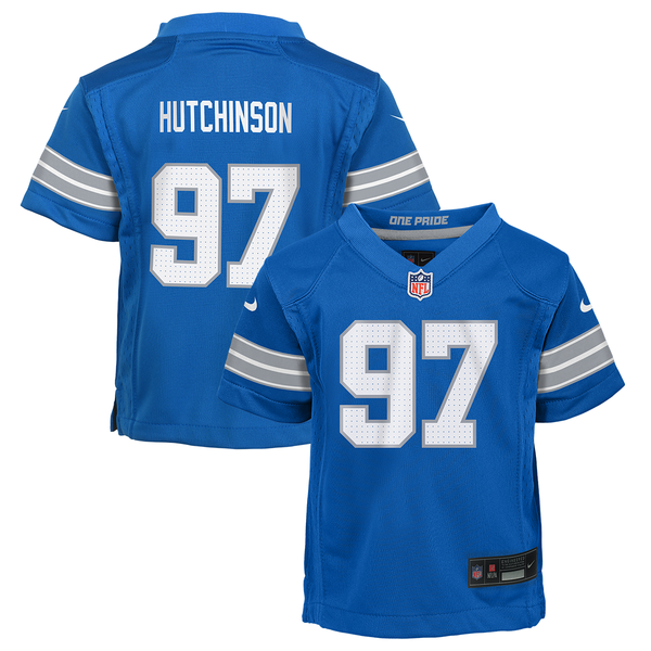 Aidan Hutchinson Detroit Lions Infant Game Jersey - Blue