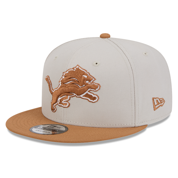 Detroit Lions New Era Color Pack 2Tone 9FIFTY Snapback Hat - Stone/Light Bronze Detroit Lions New Era Color Pack 2Tone 9FIFTY Snapback Hat - Stone/Light Bronze