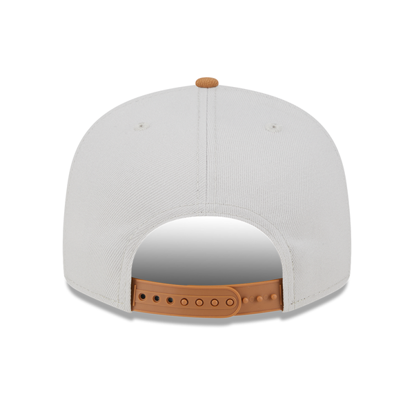 Detroit Tigers New Era Color Pack 2Tone 9FIFTY Snapback Hat - Stone/Light Bronze