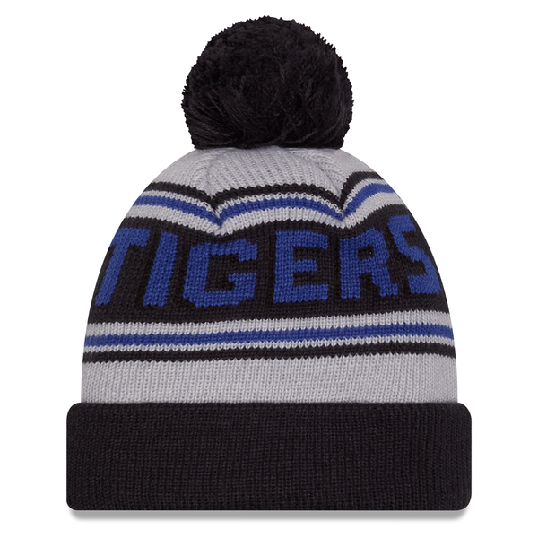 Detroit Tigers New Era 2024 City Connect Wordmark Evergreen Knit Hat - Navy