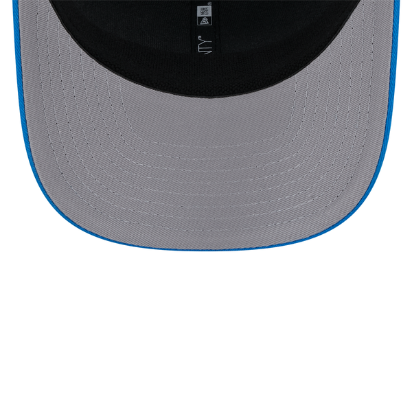 Detroit Lions New Era Trucker 9SEVENTY Stretch-Snap Hat - Blue/White Detroit Lions New Era Trucker 9SEVENTY Stretch-Snap Hat - Blue/White