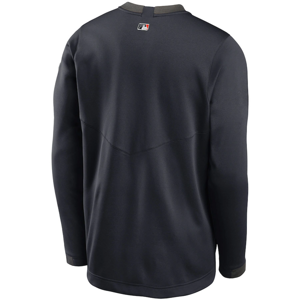 Nike Detroit Tigers Mens Grey Authentic Thermal Long Sleeve