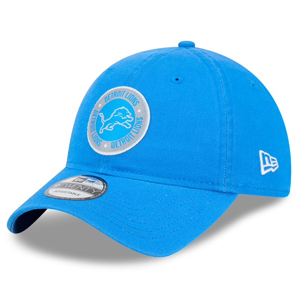 Detroit Lions New Era 2024 Sideline 9TWENTY Adjustable Hat - Blue