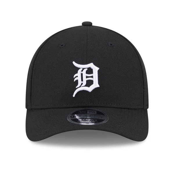 Detroit Tigers New Era 9FORTY Adjustable Hat - Black