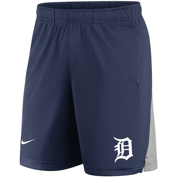 Nike Detroit Tigers Midnight Navy Team Logo Franchise Performance Shorts