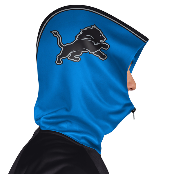 Detroit Lions Pro Player Motor City Muscle Helmet Full-Zip Jacket - Black