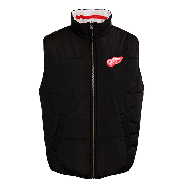Detroit Red Wings FE Apparel Reversible Vest - Black Detroit Red Wings FE Apparel Reversible Vest - Black