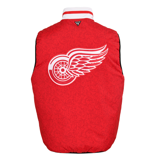 Detroit Red Wings FE Apparel Reversible Vest - Black Detroit Red Wings FE Apparel Reversible Vest - Black