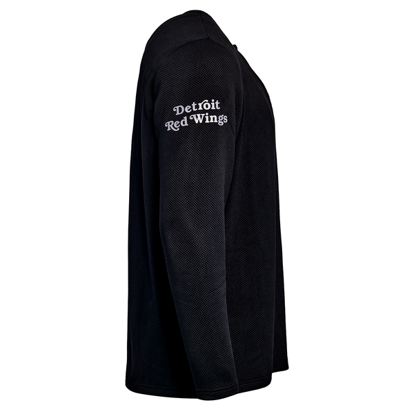 Detroit Red Wings FE Apparel Henley T-Shirt - Black Detroit Red Wings FE Apparel Henley T-Shirt - Black