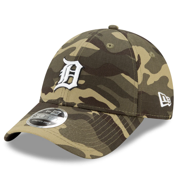 New Era Detroit Tigers Army Camo 9Forty 2020 Armed Forces Adjustable Hat