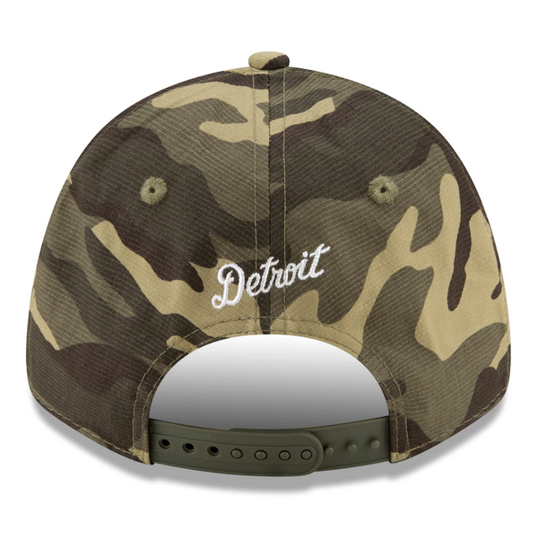 New Era Detroit Tigers Army Camo 9Forty 2020 Armed Forces Adjustable Hat