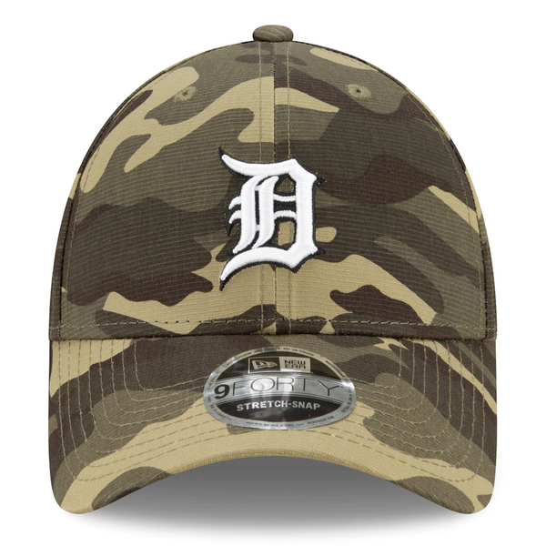 New Era Detroit Tigers Army Camo 9Forty 2020 Armed Forces Adjustable Hat