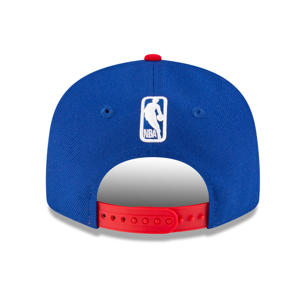 Detroit Pistons New Era Youth 2Tone 9FIFTY Snapback Hat - Blue