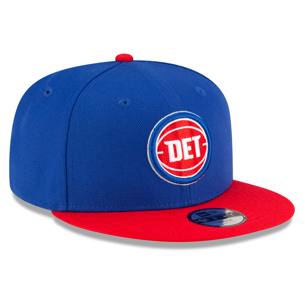 Detroit Pistons New Era Youth 2Tone 9FIFTY Snapback Hat - Blue