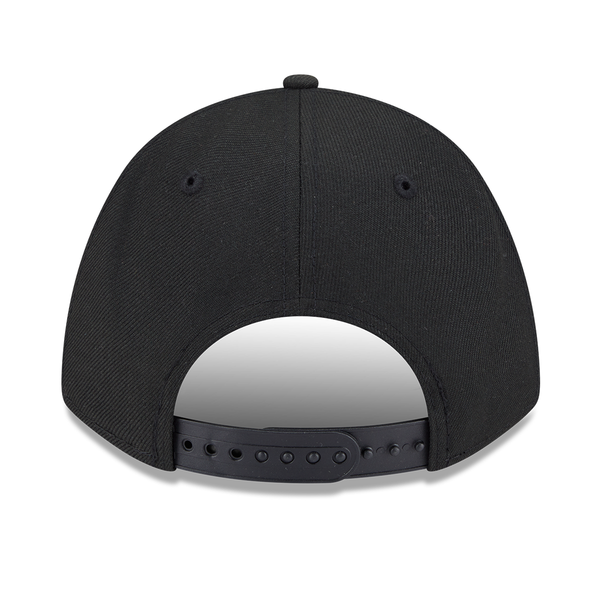 Detroit Lions New Era A-Frame 9FORTY Adjustable Hat - Black