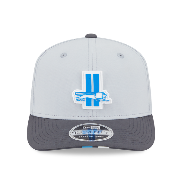 Detroit Lions New Era 2025 Training Camp Historic 9SEVENTY Stretch-Snap Hat - Graphite