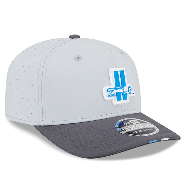 Detroit Lions New Era 2025 Training Camp Historic 9SEVENTY Stretch-Snap Hat - Graphite