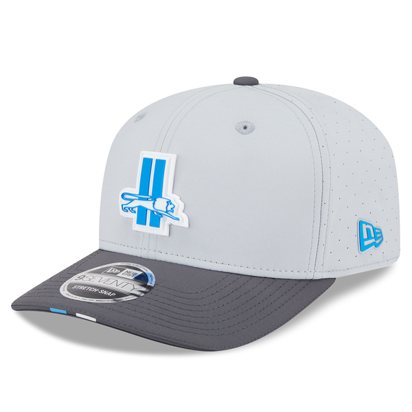 Detroit Lions New Era 2025 Training Camp Historic 9SEVENTY Stretch-Snap Hat - Graphite