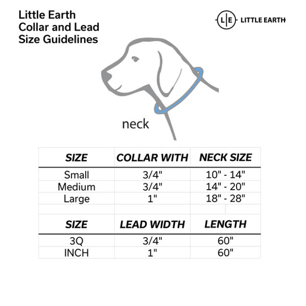 Detroit Lions Little Earth Premium Pet Lead