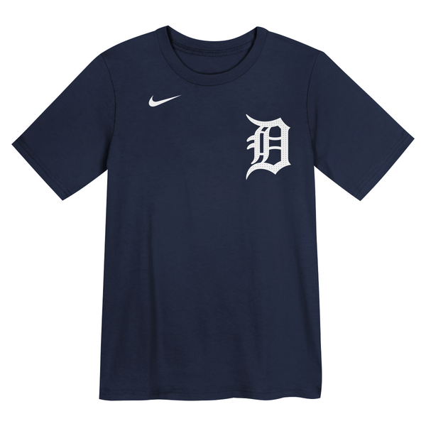 Tarik Skubal Detroit Tigers Nike Toddler Name & Number T-Shirt - Navy