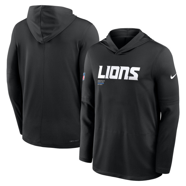 Detroit Lions Nike 2025 Sideline Pure Fury Performance Long Sleeve