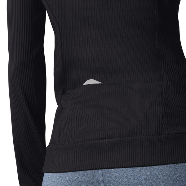 Detroit Lions MSX Women's Jordan Mock Neck 1/2-Zip Jacket - Black Detroit Lions MSX Women's Jordan Mock Neck 1/2-Zip Jacket - Black