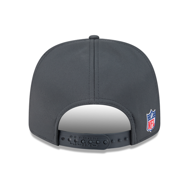 Detroit Lions New Era 2025 Sideline Cold Weather 9SEVENTY Stretch Snap Hat - Charcoal