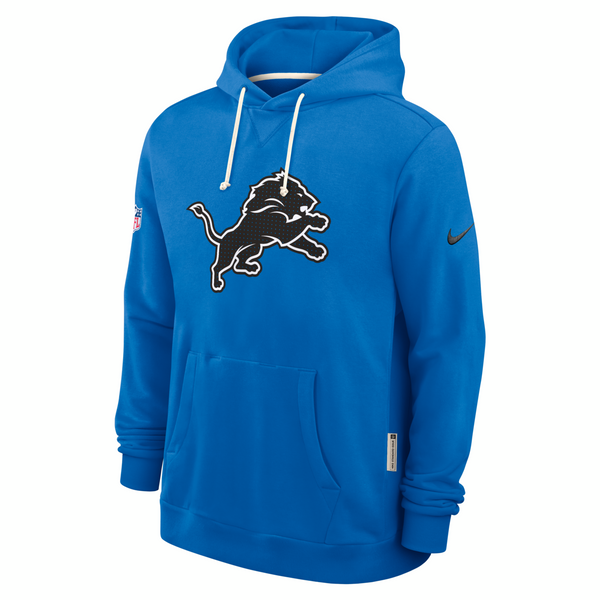 Detroit Lions Nike Sideline Standard Issue Initial Home Dri-FIT Hoodie - Blue Detroit Lions Nike Sideline Standard Issue Initial Home Dri-FIT Hoodie - Blue