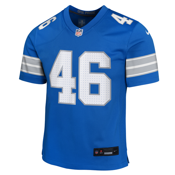 Jack Campbell Detroit Lions Youth Game Jersey - Blue