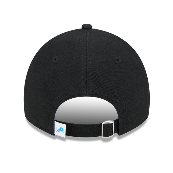 Detroit Lions New Era 9TWENTY Adjustable Hat - Black