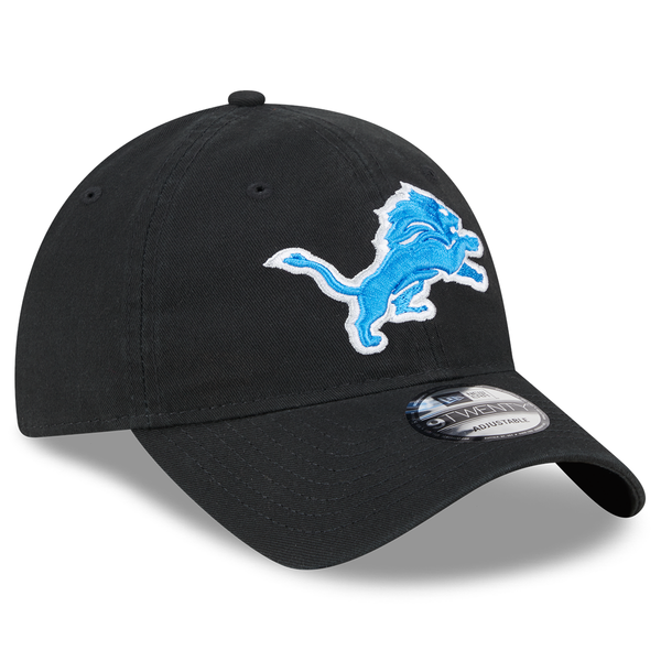 Detroit Lions New Era 9TWENTY Adjustable Hat - Black