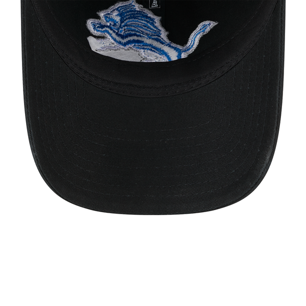 Detroit Lions New Era 9TWENTY Adjustable Hat - Black