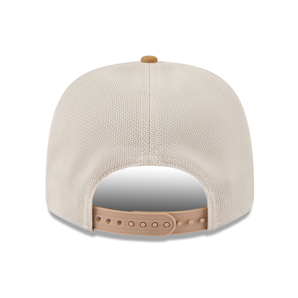 Detroit Lions New Era 2Tone Trucker 9SEVENTY Stretch-Snap Hat - Tan/Stone Detroit Lions New Era 2Tone Trucker 9SEVENTY Stretch-Snap Hat - Tan/Stone