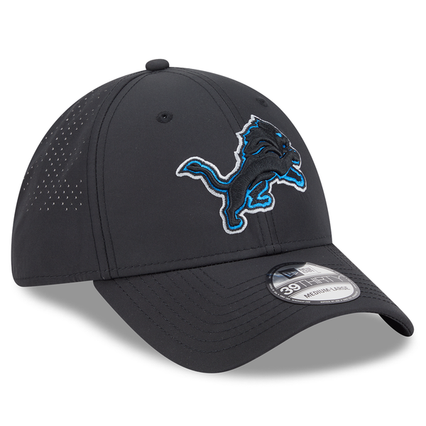 Detroit Lions New Era Night 39THIRTY Flex Hat - Black