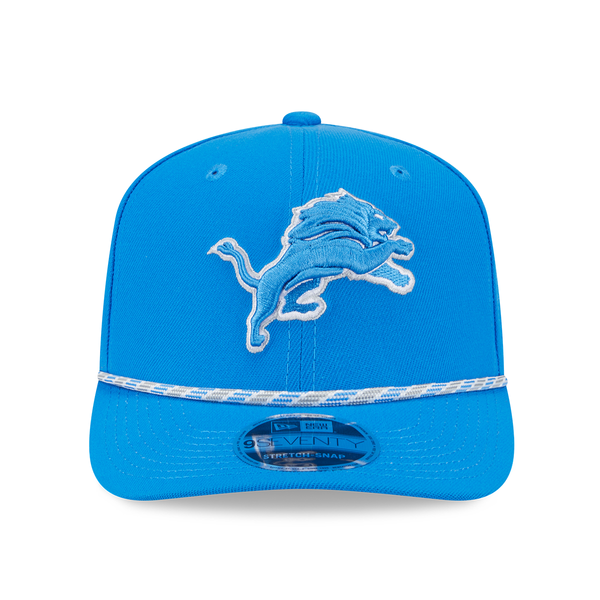 Detroit Lions New Era Youth Multi Rope 9SEVENTY Stretch-Snap Hat - Blue