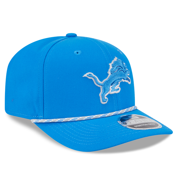 Detroit Lions New Era Youth Multi Rope 9SEVENTY Stretch-Snap Hat - Blue