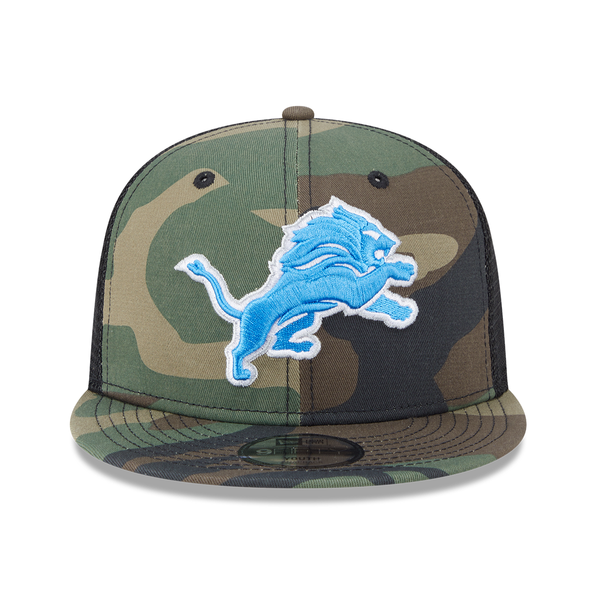 Detroit Lions New Era Youth Classic Trucker 9FIFTY Snapback Hat - Camo
