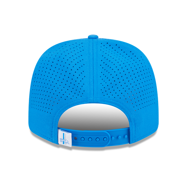 Detroit Lions New Era Retro Performance 9SEVENTY Stretch-Snap Hat - Blue