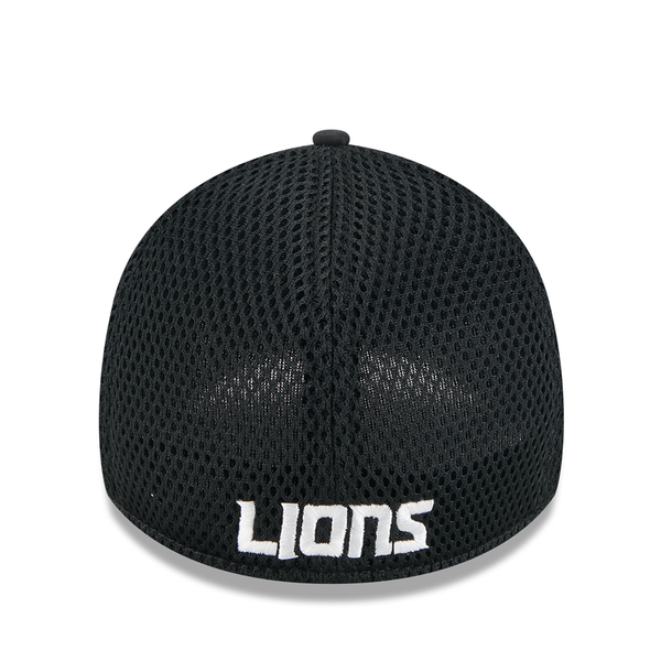Detroit Lions New Era Kids Neo 39THIRTY Flex Hat - Black
