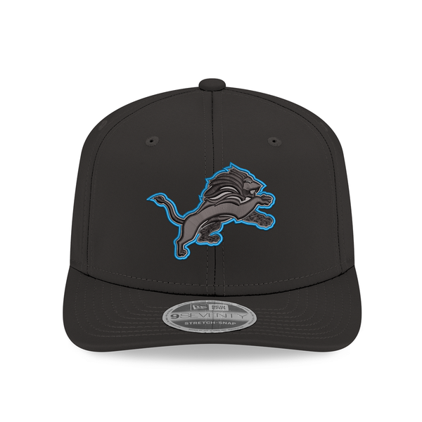 Detroit Lions New Era Alternate Logo 9SEVENTY Stretch-Snap Hat - Black Detroit Lions New Era Alternate Logo 9SEVENTY Stretch-Snap Hat - Black