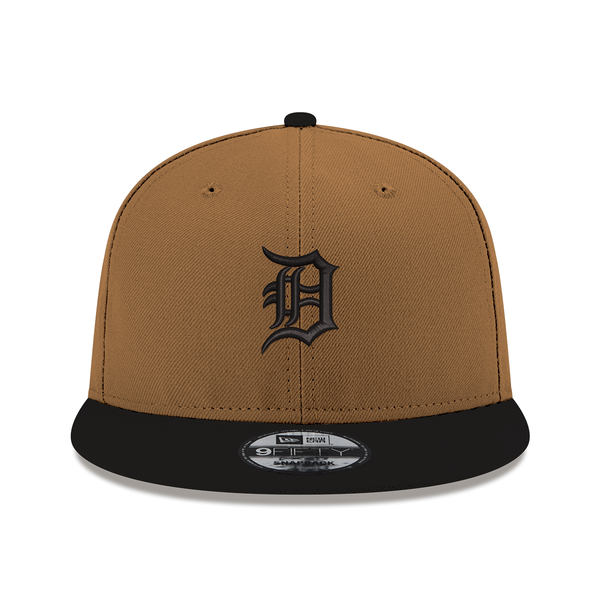 Detroit Tigers New Era 2Tone 9FIFTY Snapback Hat - Light Bronze/Black Detroit Tigers New Era 2Tone 9FIFTY Snapback Hat - Light Bronze/Black