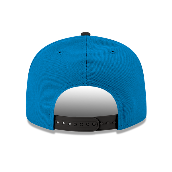 New Era Detroit Lions Youth 2Tone Alternate Logo 9FIFTY Snapback Hat - Blue/Black