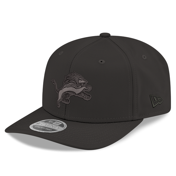 Detroit Lions New Era Blackout 9SEVENTY Stretch-Snap Hat - Black Detroit Lions New Era Blackout 9SEVENTY Stretch-Snap Hat - Black