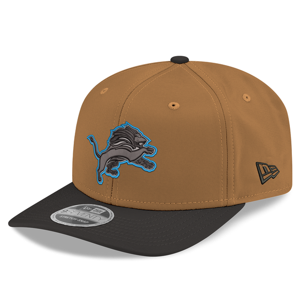 Detroit Lions New Era 2Tone 9SEVENTY Stretch-Snap Hat - Light Bronze/Black Detroit Lions New Era 2Tone 9SEVENTY Stretch-Snap Hat - Light Bronze/Black