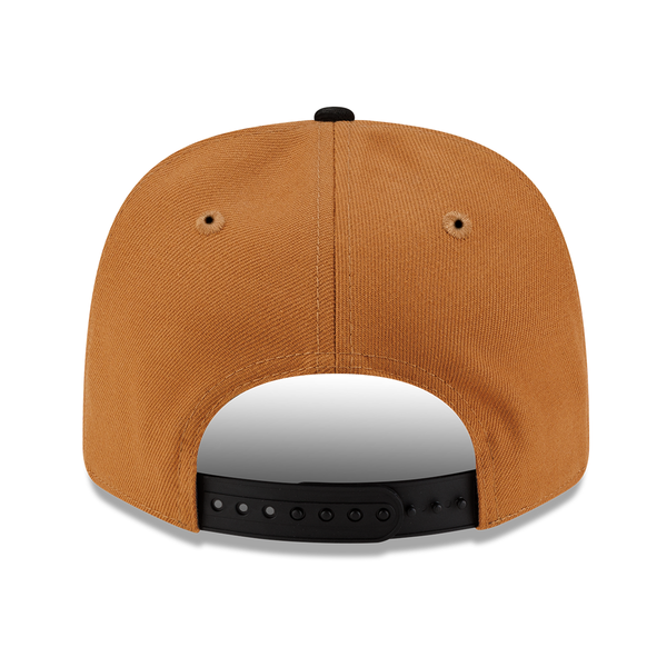 Detroit Lions New Era 2Tone 9SEVENTY Stretch-Snap Hat - Light Bronze/Black