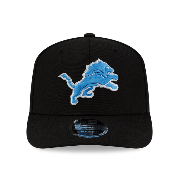 Detroit Lions New Era 9SEVENTY Stretch-Snap Hat - Black