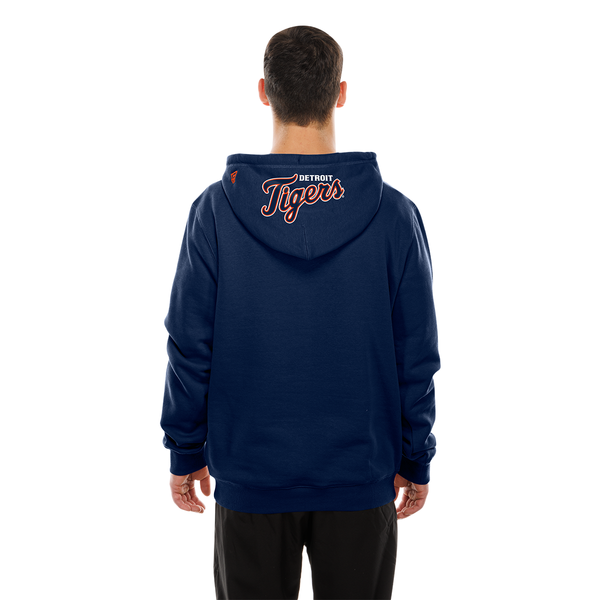 Detroit Tigers New Era Pullover Hoodie - Navy
