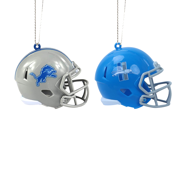 Detroit Lions FOCO 2-Pack Helmet Ornament Detroit Lions FOCO 2-Pack Helmet Ornament